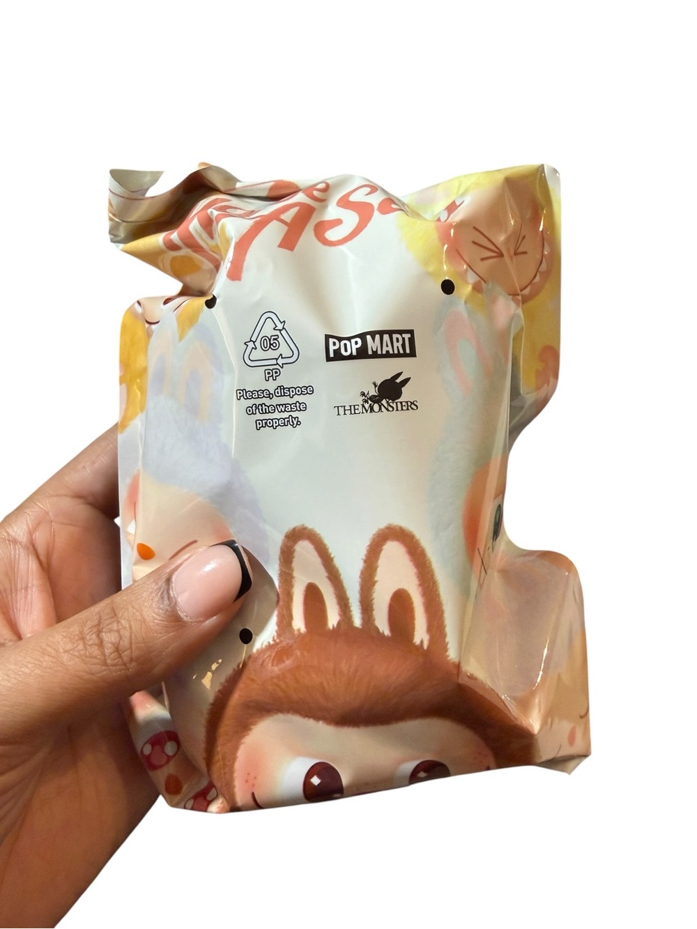 POP MART 'Have A Seat' Labubu Plush - Baba (opened blind box, unopened bag) - Picture 5 of 8